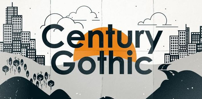 Century Gothic Font Family Download Mac
